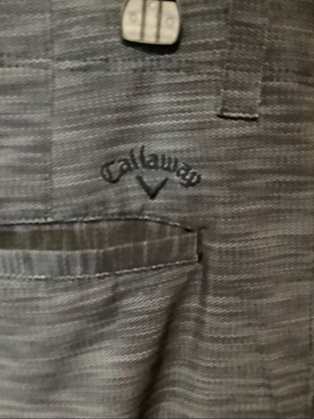 Callaway Men's Heathered Charcoal Golf Shorts